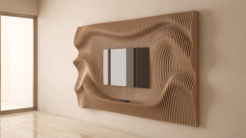 Parametric TV wall ELY