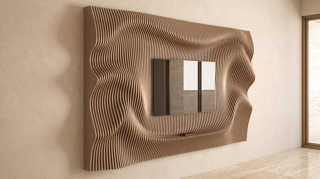 Parametric TV wall ELY