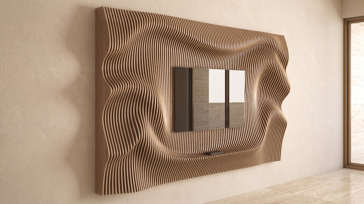 Parametric TV wall ELY