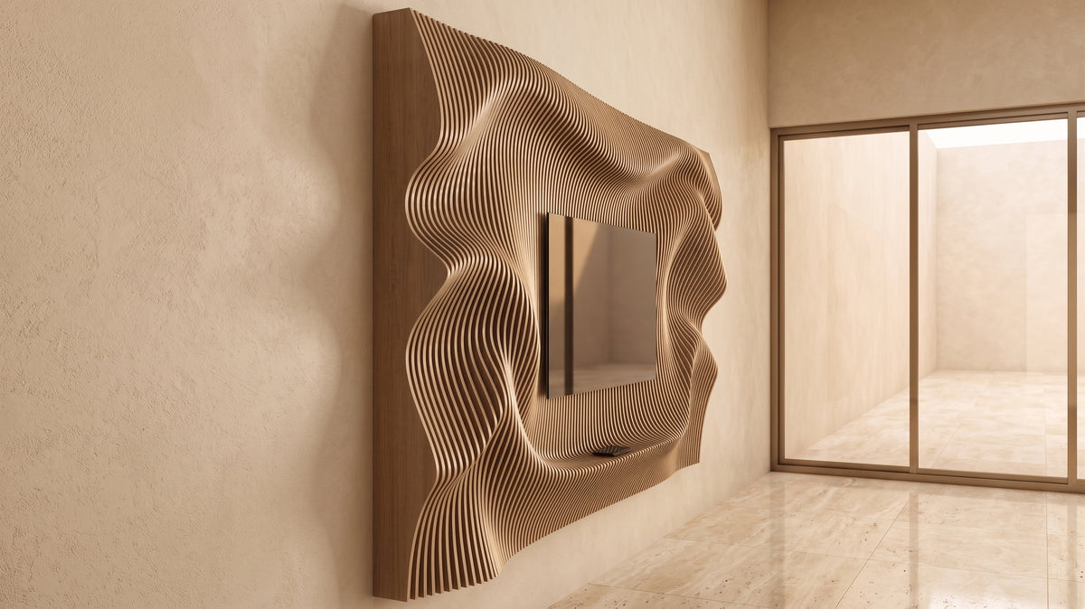 Parametric TV wall ELY