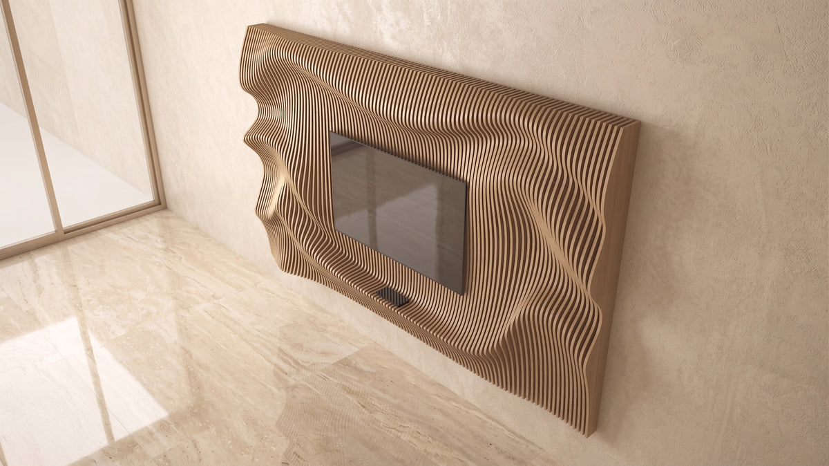 Parametric TV wall ELY