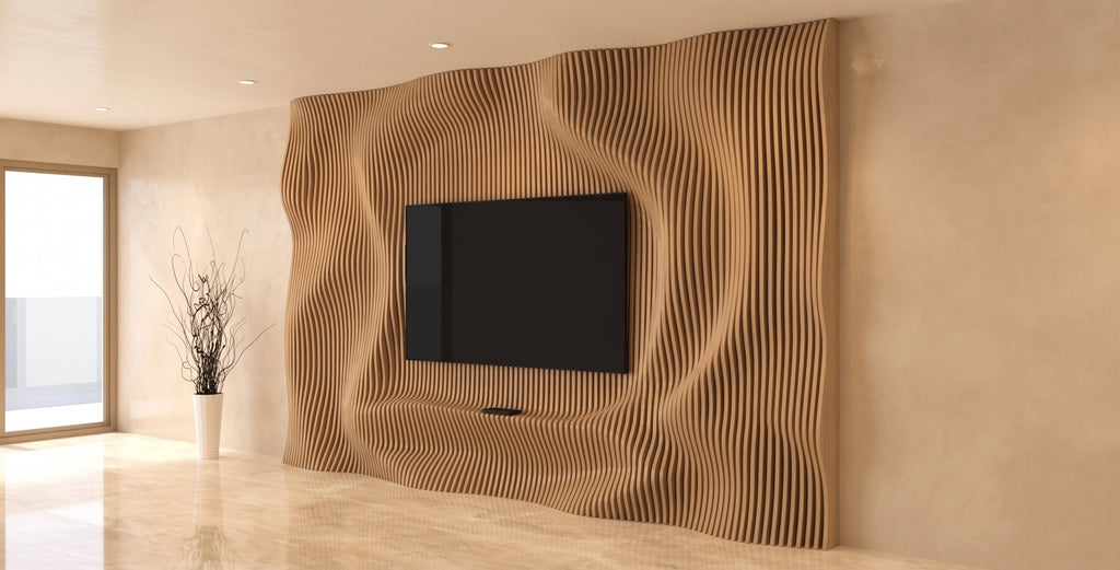 Parametric TV wall SOL
