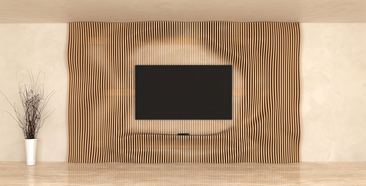 Parametric TV wall SOL