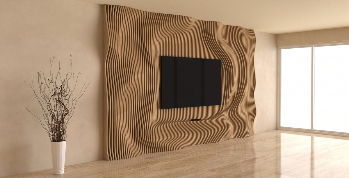 Parametric TV wall SOL