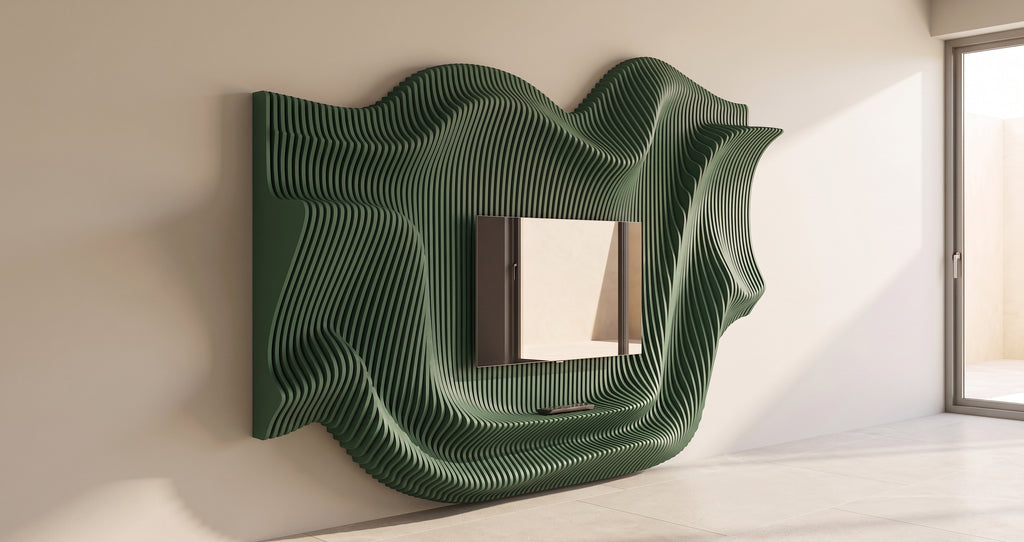 Parametric TV wall MOR