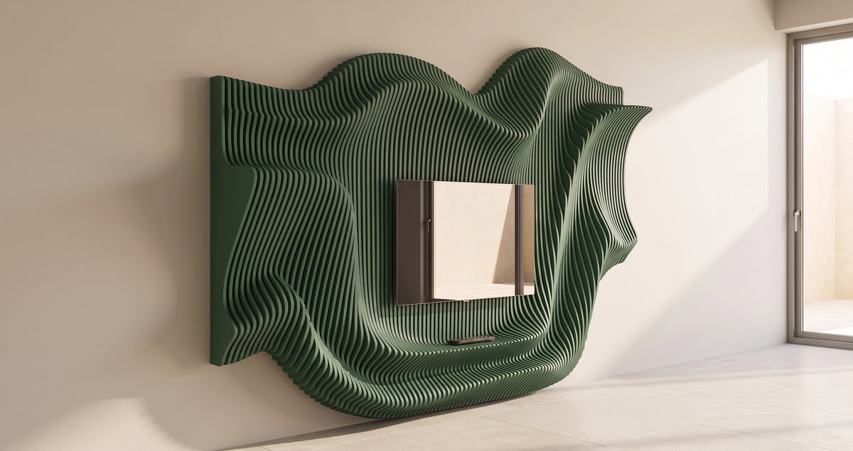 Parametric TV wall MOR