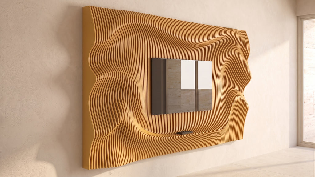 Parametric TV wall ELY