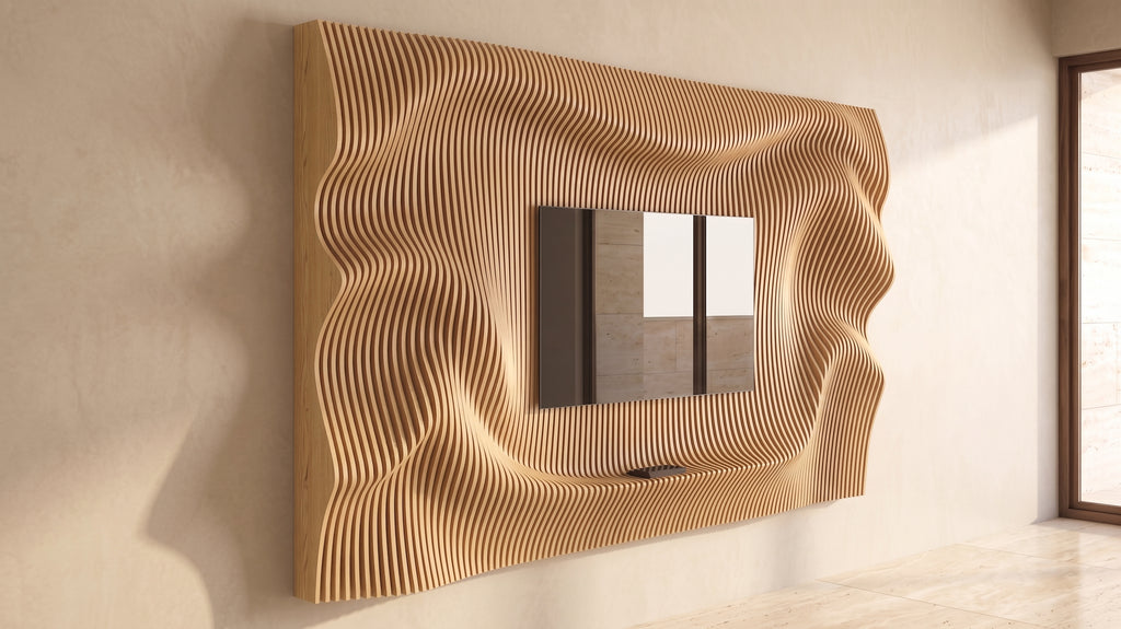 Parametric TV wall ELY