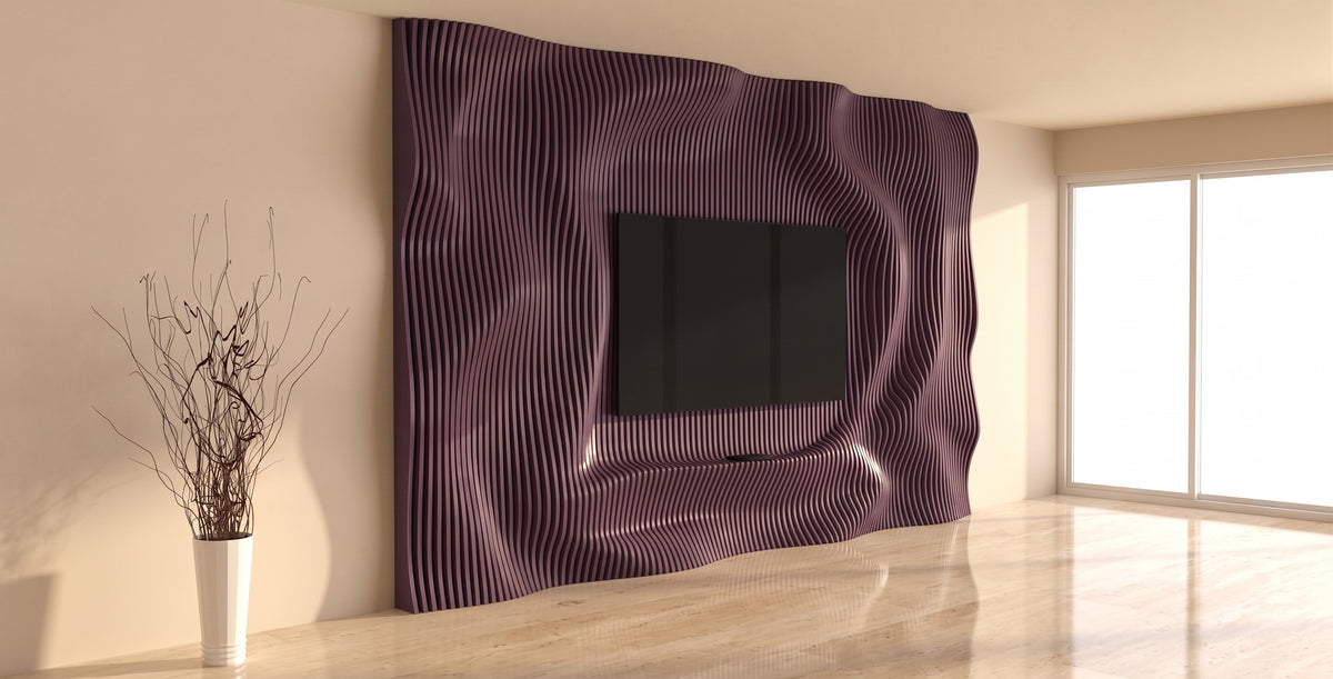 Parametric TV wall SOL