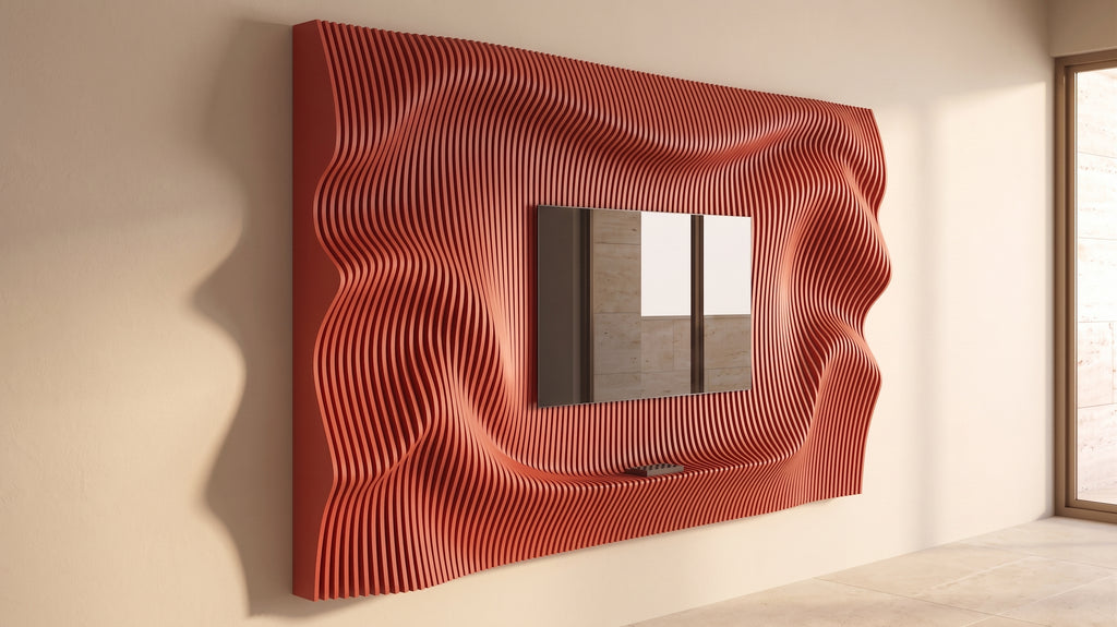 Parametric TV wall ELY