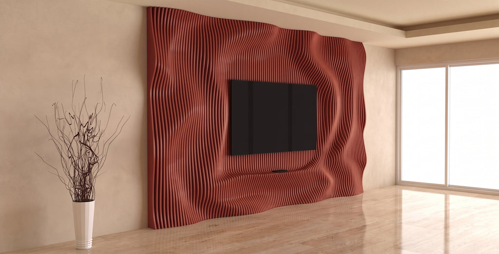 Parametric TV wall SOL