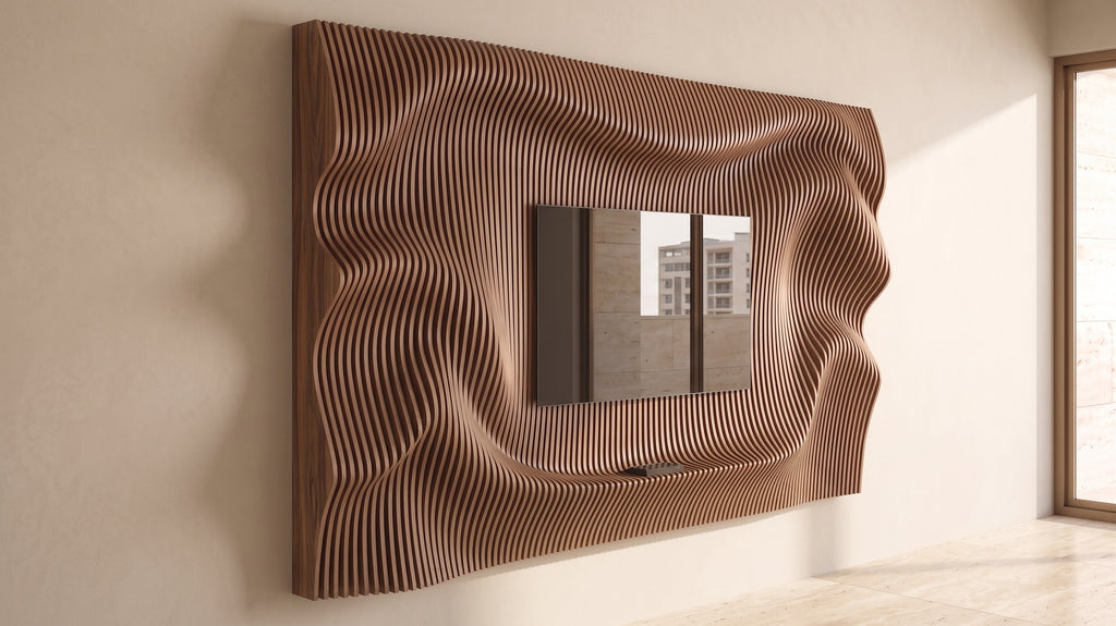 Parametric TV wall ELY