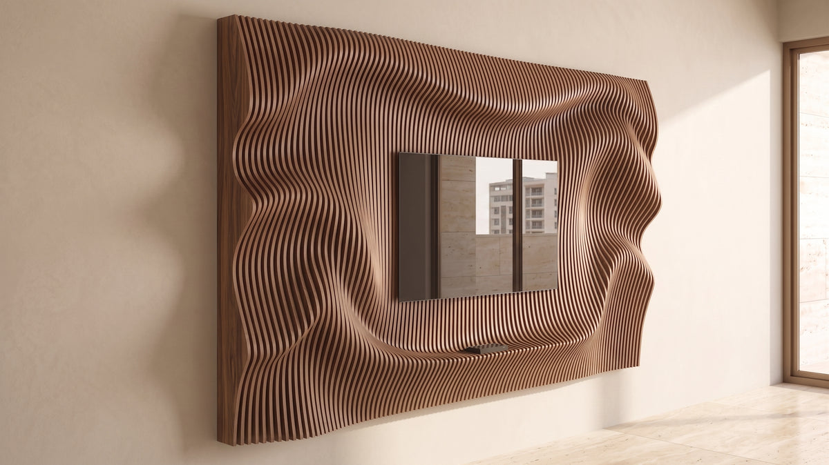 Parametric TV wall ELY