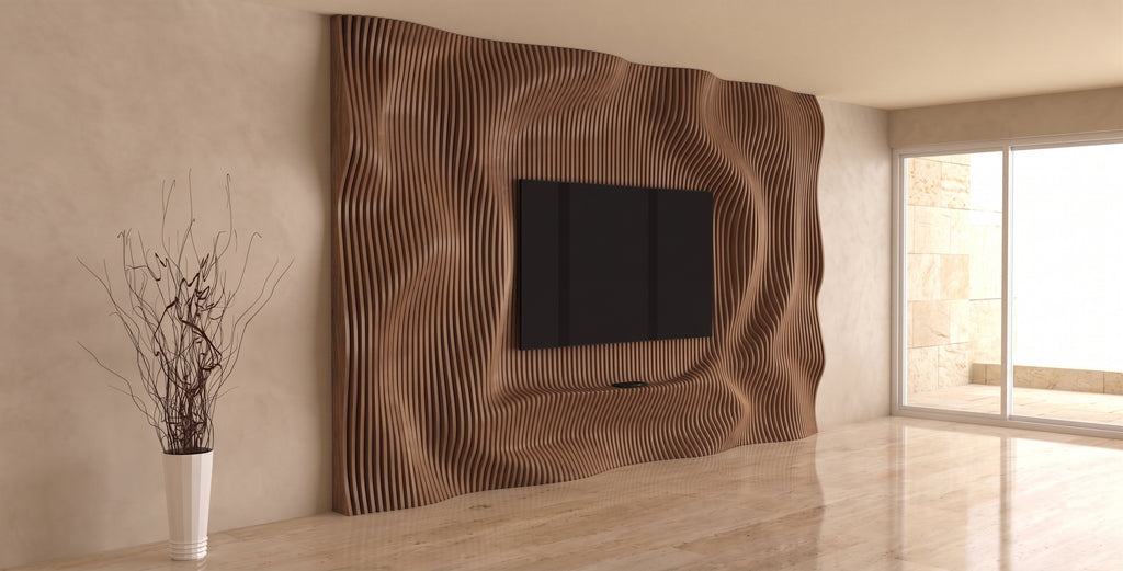 Parametric TV wall SOL