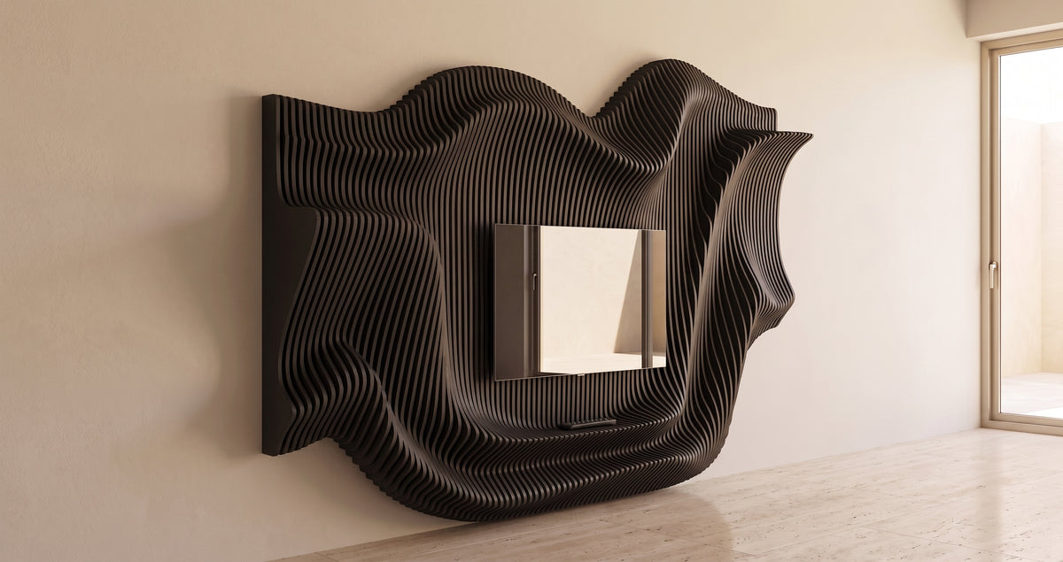 Parametric TV wall MOR