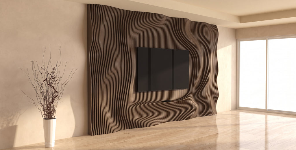 Parametric TV wall SOL