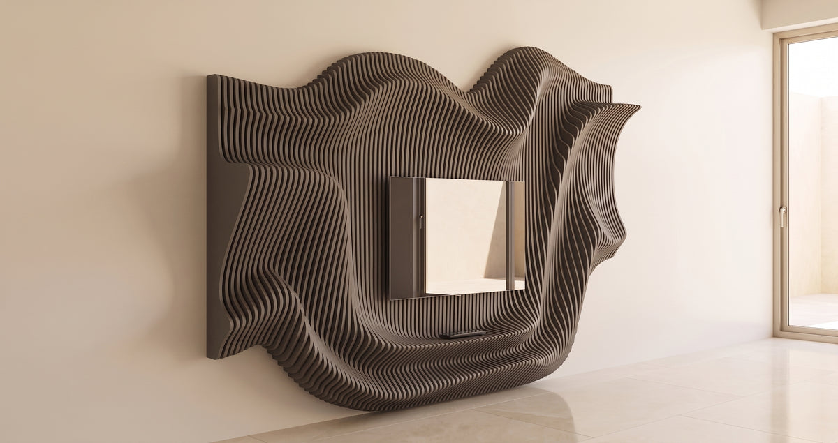 Parametric TV wall MOR