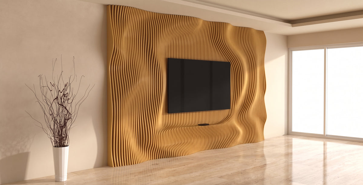 Parametric TV wall SOL