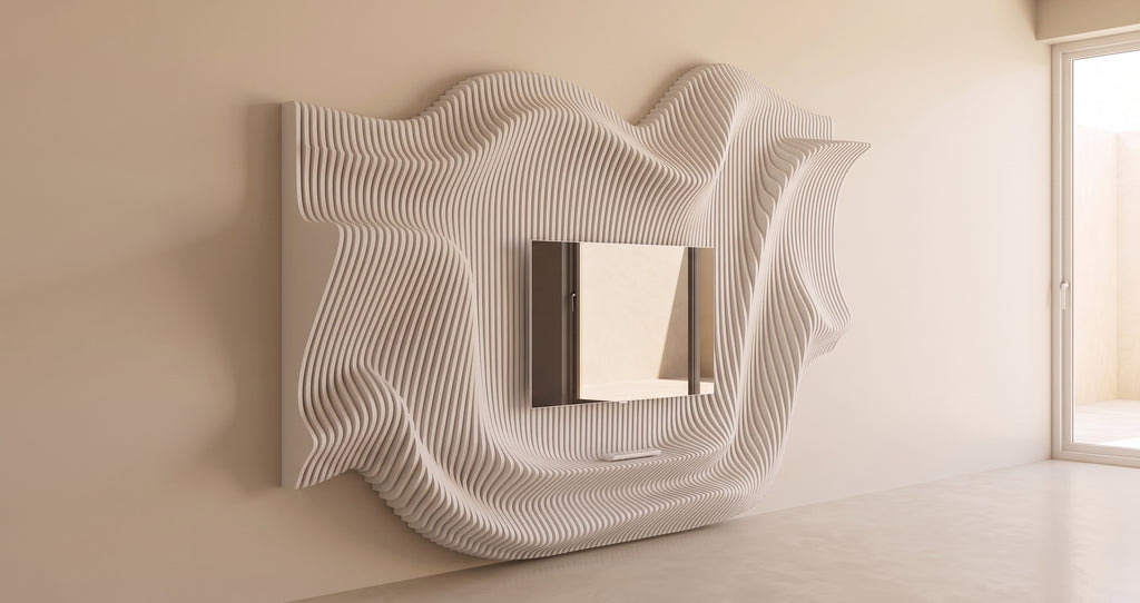Parametric TV wall MOR